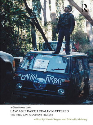 cover image of Law as if Earth Really Mattered